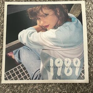 Taylor Swift 1989 Vinyl Record Aquamarine